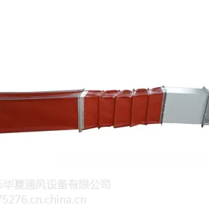 组合伸缩式软连接风道光伏专用集装箱专用百叶窗厂家