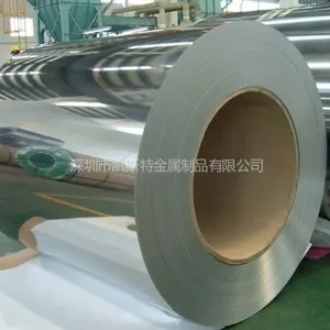 供应304BA面8K面磨砂i面拉丝面不锈钢带整平不锈钢带平整度好