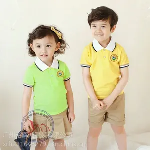 2015新款幼儿园园服夏装儿童套装定做加工