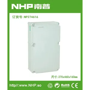 厂家直供 户内外工业防水插座箱配电箱 车间专用检修箱 配电柜270x460x160mm
