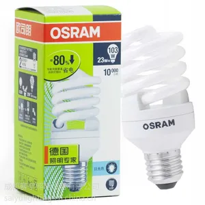 OSRAM欧司朗 全螺旋型节能灯14W 18W 23W暖色 冷色 E27 正品