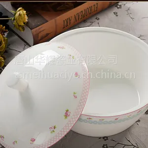 厂家直销批发骨质瓷餐具粉蓝记忆48头餐具