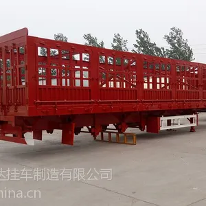 山东仓栏半挂车多少钱?梁郓牌型号SLY9400CCYE 金达挂车 新品推荐