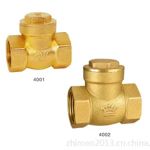 黄铜4分旋启式止回阀,卧式止回阀,黄铜止回阀,南昌铜阀门