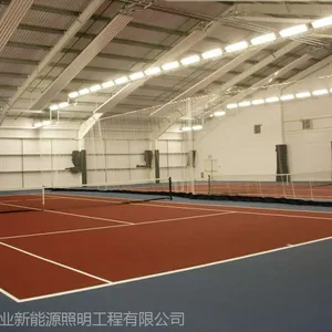 WGL室内网球场灯光标准照度值及场馆布灯方式