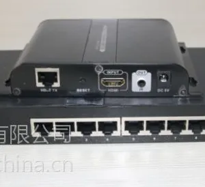 朗强8进1出 HDMI网线延长切换器,HDMI切换器8X1