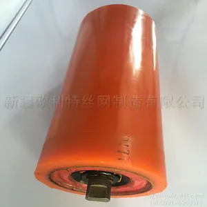 【新疆欧利特】供应聚氨酯胶辊托辊 橡胶托辊 按客户要求定制