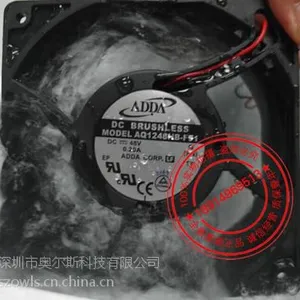 AQ1248HB-F51全新原装台湾ADDA 12038 DC48V 防水散热风机风扇