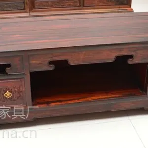 供应浙江东阳红木黑酸枝红酸枝大红酸枝视听柜电视柜