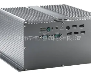 广州研恒厂家1037U无风扇工控机 嵌入式工控电脑 双扩展2网口10串口 可定制