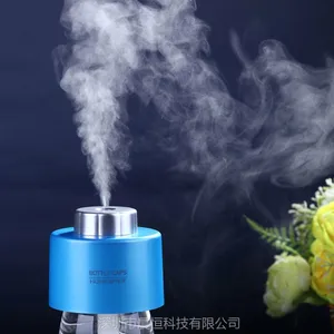 厂家批发瓶盖加湿器usb 车载居家办公室加湿器 迷你小加湿器