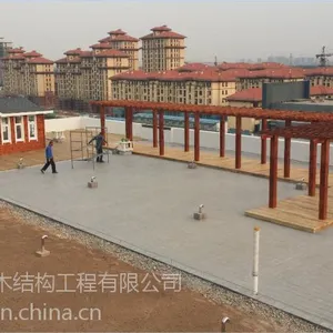 石家庄防腐木户外景观制品加工定制