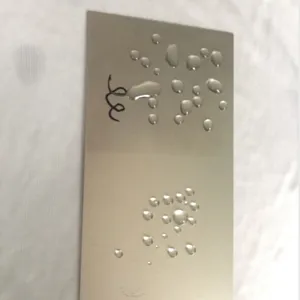 抽油烟机不锈钢表面疏油防污抗指纹UV涂料，油烟机易清洁表面疏水涂料。
