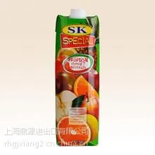 进口泰国木瓜果汁中文便签怎么设计,上海饮料代理报关公司
