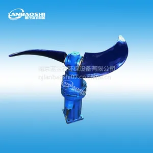 潜水推流器工程安装图纸 硝化池搅拌机 蓝宝石环保设备厂家