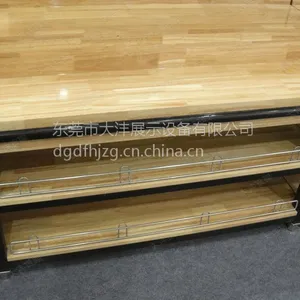 大沣货架-轻量级单面铁木结合层架式其他货架(DF-294)