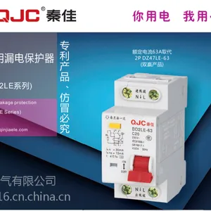 供应秦佳出售产品家用漏电保护器BD2LE-63系列漏电断路器