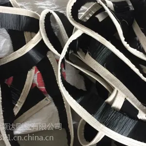 定制雕刻机防尘罩布条刷 玻璃机挡水条刷