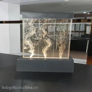 佰胜德 亚克力材质 水舞屏风 七彩水柱灯 水舞气泡 七彩led水舞灯