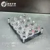 6孔12孔亚克力直边子弹杯架吞杯一口杯烈酒杯小酒杯架方型子弹架