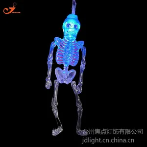 骷髅人 鬼节灯串 万圣节LED装饰灯 欧美流行 亚马逊 11月必备