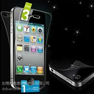 供应苹果5手机贴膜 iPhone5s彩膜 ip5s前后贴膜 闪钻石卡通批发