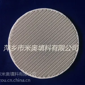 供应米奥圆形燃气灶专用红外线蜂窝陶瓷燃烧板