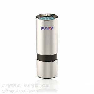 智能车载空气净化器PM2.5 杯式汽车氧负离子除甲醛烟雾异味杀菌