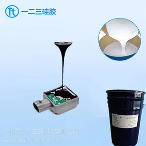 广东一二三新材料供应有机硅树脂灌封胶高透明电子灌封硅凝胶厂家直销价格优惠
