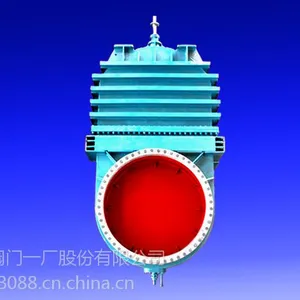 ��Ӧʯ��ׯ����һ�������Ļ����Ƶ綯˫բ��բ�� (Z948X-2.5 DN500-2200)