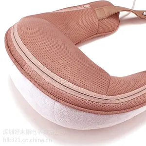 自动定时 ***绒布料 好来康 多种按摩程序 简易操控 手持 颈肩乐按摩器