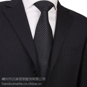 单位团体商务领带 制服领带 标记领带嵊州厂家定做