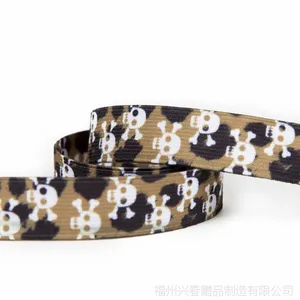 热销 无梭松紧带背带 彩色花式松紧带 热转印花松紧带 量大***