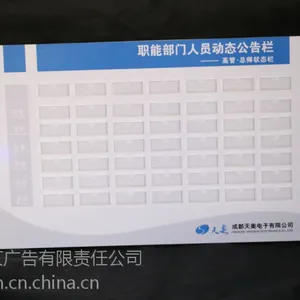 公司人员安排表 组织结构展示牌 企业文化牌 环保PVC材质公示栏