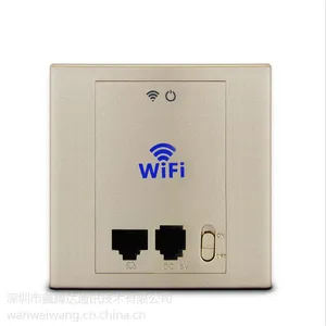 鑫腾达86入墙式无线面板ap墙壁式路由器插座酒店wifi覆盖POE供电