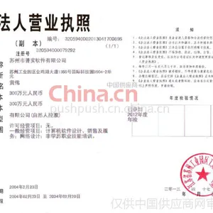 营业执照副本影印件