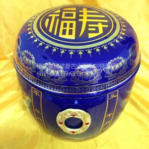 陶瓷骨灰圆盅批发 福建省闽侯县古山洲华兴特艺厂13860611946