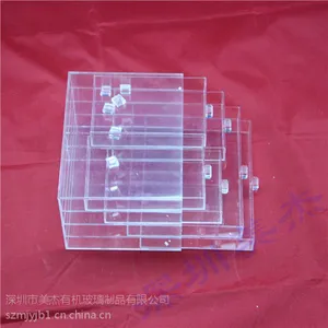 有机玻璃饰品收纳盒,亚克力饰品展示架,深圳宝安西乡厂家专业定做