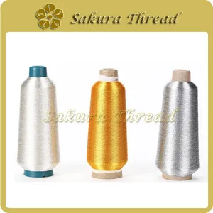 樱花牌MS型金银线 全柱形分为全包/半包 日本原材料进口电脑绣花线