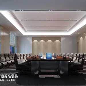 国际***时尚办公室装修效果图鉴赏--香港英皇装饰