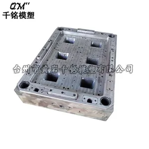 千铭模塑供应铲车托盘模具 置物货架托盘模具
