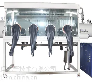 厂家直销常熟通闰4GBS无水无氧真空不锈钢大型手套箱可定做价格优售后完善