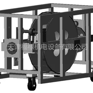 供应管道清洗辅助送管装置