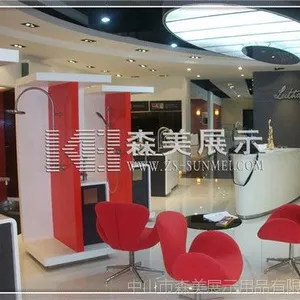 莲蓬头手持花洒展柜 厨卫展柜 水***展柜 厨卫展示架 水***展架