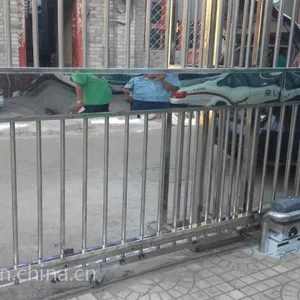 黄岩做电动门车库门伸缩门厂家银行防盗电动门