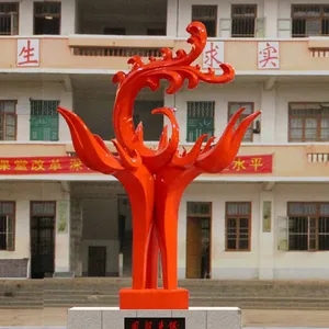 户外景观雕塑不锈钢雕塑校园绿地装饰雕塑厂家制作