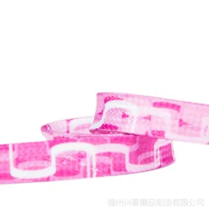 兴春织带 厂家定制批发1cm鞋带 彩色印花鞋带 各种鞋带热转印花色