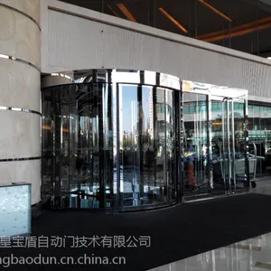 两翼旋转门