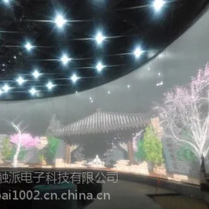 触派/TouchPie 大屏幕投影拼接 环幕投影融合,,