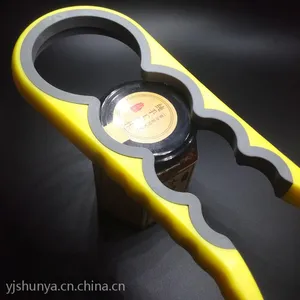 4合1开盖器 四合一开瓶器 塑料开瓶器 多功能开盖器 创意厨具